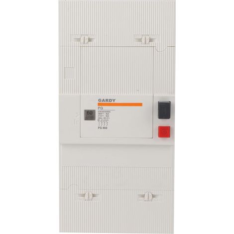 Miniatur-Leistungsschutzschalter 4-polig 30-60A, 440V 50/60Hz, FI-Schutzschalter mit thermischer Auslösung, sicherer Erdschlussschutz für elektrische Anlagen (1/5)