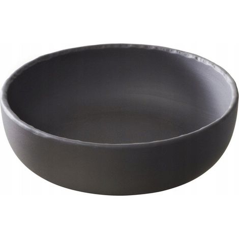 Revol Miska Basalt schwarze Porzellanteller 22 cm