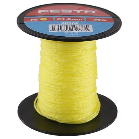 Ficelle de maçonnerie FESTA 1 mm 50 m jaune 38904.01