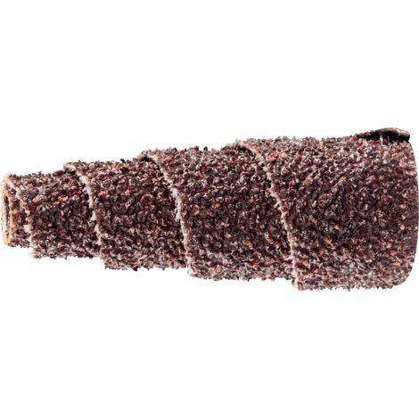 PFERD TOOLS POLIROLL PRK konische Schleifrollen Ø 15x35 mm Bohrung Ø 3 mm Korund A50 50 Stk (1/5)