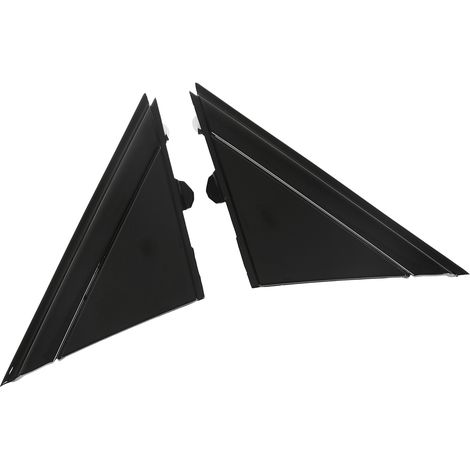 Cache-rétroviseur extérieur 1SH17KX7AA, garniture triangulaire de remplacement pour rétroviseur gauche et droit FIAT 500 2012-2017, noir brillant (1/5)