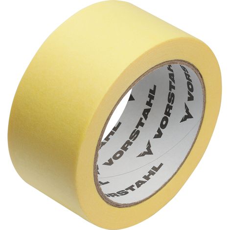 Ruban de masquage jaune 48 mm x 25 m Papier Vorstahl