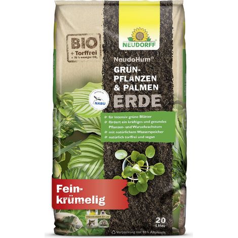 NEUDORFF® NeudoHum® Grünpflanzen- & Palmenerde 20 Liter (1/5)