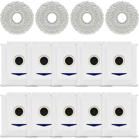 Lingettes et sac à poussière pour aspirateur robot Ecovacs Deebot DEEBOT T30 Omni / T30 PRO Omni (1/5)