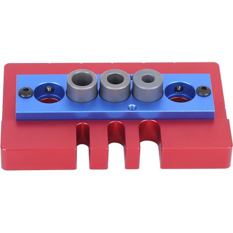 Outil de perçage pour bois, guide de perçage, quincaillerie, alliage d'aluminium (1/5)