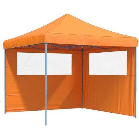 tente de réception pliable et repliable avec deux parois (1/5)