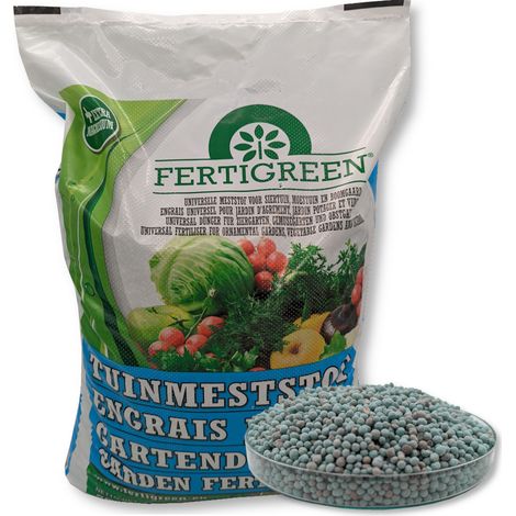Engrais de jardin Fertigreen 20 kg : engrais pour légumes, fruits et fleurs – engrais universel (1/5)