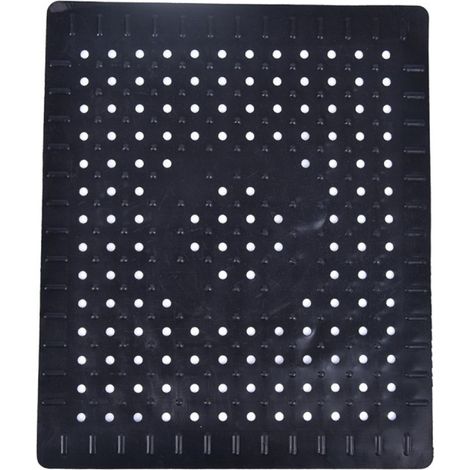 Lot de 2 Tapis d'évier, Caoutchouc, Drainage rapide, Anti-éclaboussures, Découpable, Pour évier encastré (1/5)
