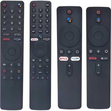 Compatible avec la télécommande vocale Bluetooth d'origine Xiaomi/Mi XMRM-006-00A Version internationale TV BOX S 4S (1/4)