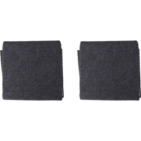2X Tapis de Protection de Chaise de Bureau Sous-Couche Tapis Jacquard Tissé Sous-Couche Chaise de Bureau pour Tapis et Sols Durs