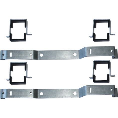 SCHÜTZ Set de soportes para colector SCHÜTZ tipo Komfort 90-3, galvanizado, 5004824