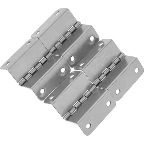 Charnières Pour Placards 180 Degrés Lot De 4 Charnières Pliantes En Acier Pour Meubles Portes D'Armoires Et Tables Fonctionnement Silencieux Et Angle Réglable (1/5)