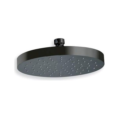 Pomme de douche laiton diamètre 19 cm BLACKMAT TRIVERDE - CRISTINA ONDYNA PD01413 (1/2)