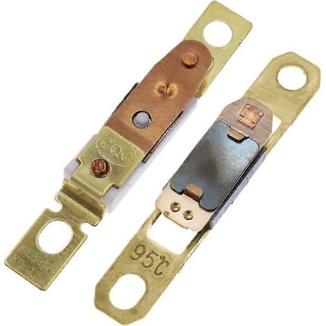 5er-Packung ST12-Temperaturschalter für Haartrockner, 150-Grad-Bakelit-Thermostat, normalerweise geschlossen, 1 A (1/5)