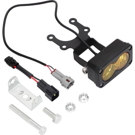 Scheinwerfer-Set passend für Talaria Sting R MX4 Sur-Ron Segway X260, mit Adapterkabelbaum, 20W 6000-6500K verbesserte LED-Motorradscheinwerfer (3 Zoll)