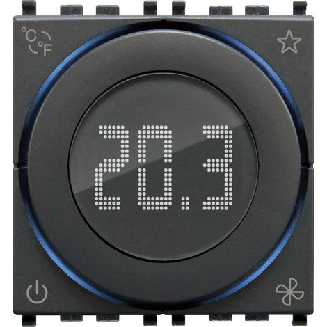 VIMAR - 02974 Termostato rotella connesso IoT2M grigio