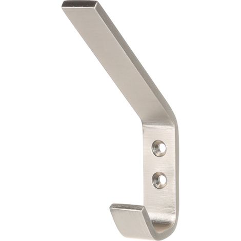 Perchero doble de pared Riex XV23, imitación de acero inoxidable. (1/5)