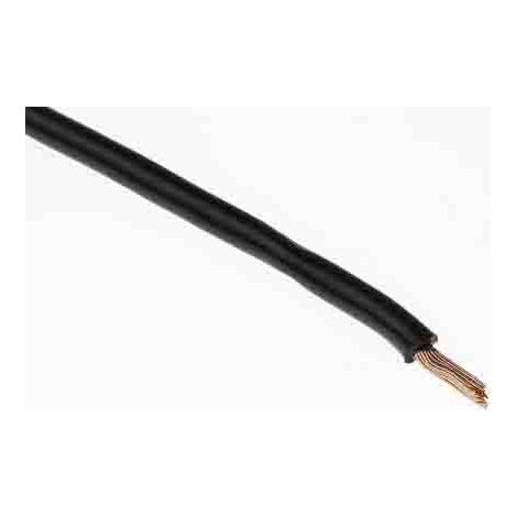 Câble triple homologation RS PRO, Noir, Section 1,5 mm² 16 AWG, 1 kV c.c., 600 V c.a., , Triple homologation ( Prix pour Bobine de 305 Mètres )