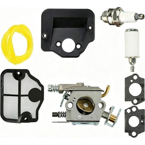 Kit de carburador WT-285 para motosierras Husqvarna 136, 137, 137E, 141, 142, 141LE y 142E. (1/4)