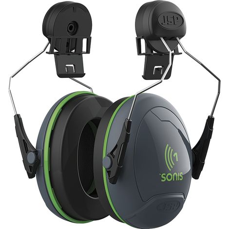 Conchas anti-ruido para casco Sonis1 - Gris 26dB (1/3)
