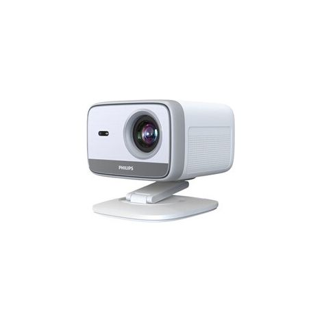 Philips – Mini vidéoprojecteur Full HD 1080p 500 lumens ANSI – Projette jusqu'à 254 cm – HDMI et jack 3,5 mm – Câble USB-C vers HDMI inclus (1/5)