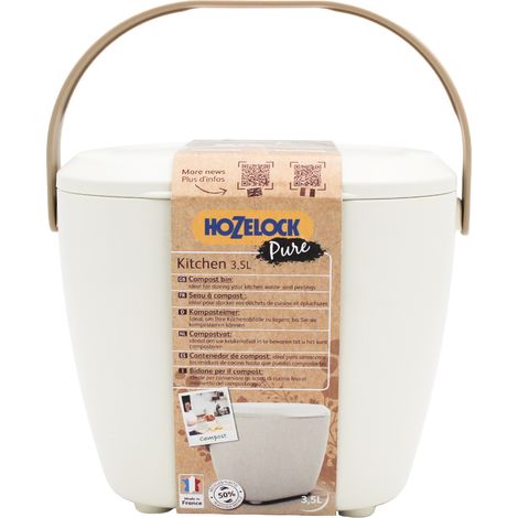 Seau à compost Kitchen 3,5L - HOZELOCK - Garantie 3 ans (1/4)