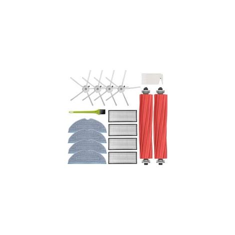 Kit d'accessoires pour Roborock S7 S7 Plus S7 Max Pièces de Rechange, Brosse Principale Filtres HEPA Brosses Latérales Serpillière pour Roborock S7 T7s T7s Plus Robot Aspirateur- Set 3 H488 (1/5)