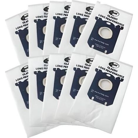 pair 10 pcs/lot sac pour Electrolux E201B Philips FC8021 poussière s-bag GR201 AEG sacs (1/2)
