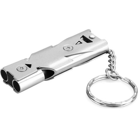 Sifflet de dressage ultrasonique en métal pour oiseaux, accessoire pour perroquet et pigeon, retour au nichoir (1/5)