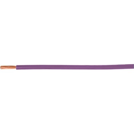 H05V-K (LgY) 0,75 lila Installationskabel /100m/