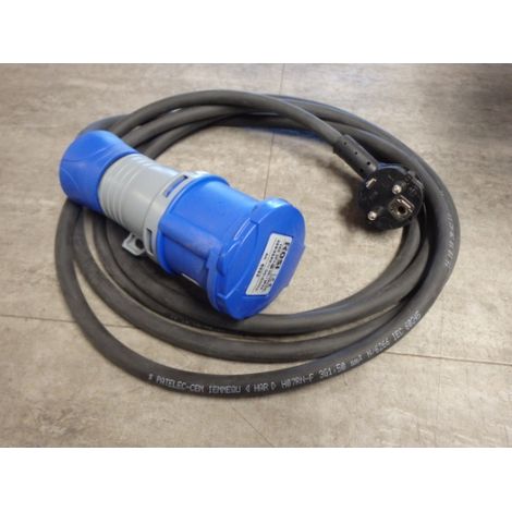 Cavo elettrico elmag 3 metri 230 volt durevole flessibile