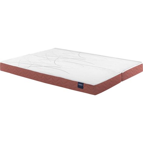 Matelas clic-clac 100% latex Crépuscule 400 - SOMEO 65+65x190 (1/5)