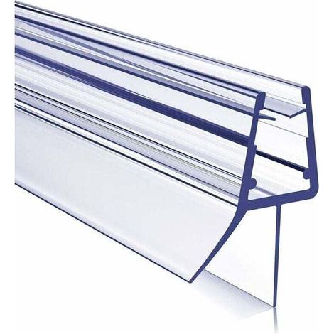 Joint de Douche 80cm pour Porte Salle de Bain, Étanchéité PVC, Protection Anti-Fuite, Compatible 4-6mm Verre - (1/4)