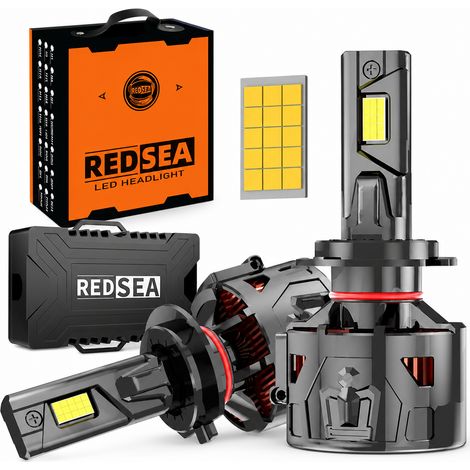 Ampoule LED de Phare Automobile 9006/HB4 R33B 330 W 33000 lm Noire REDSEA (1/5)