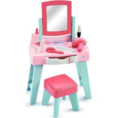 Coiffeuse enfants Ecoiffier MA PREMIERE COIFFEUSE 1819 avec 11 accessoires (1/4)