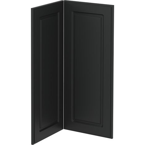 Frente de cocina R-Line, Antracita casa de campo, 59.2 x 71.3 cm frente de mueble para mueble bajo de esquina, Vicco (1/5)