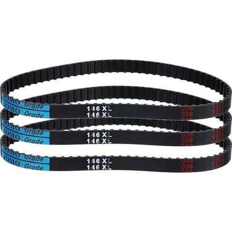 Pcs 146XL 037 Timing Belt 73 Teeth Rubber Toothed Gear Belt, Width 0.37", Pitch 0.20" Timing Belt (1/5)