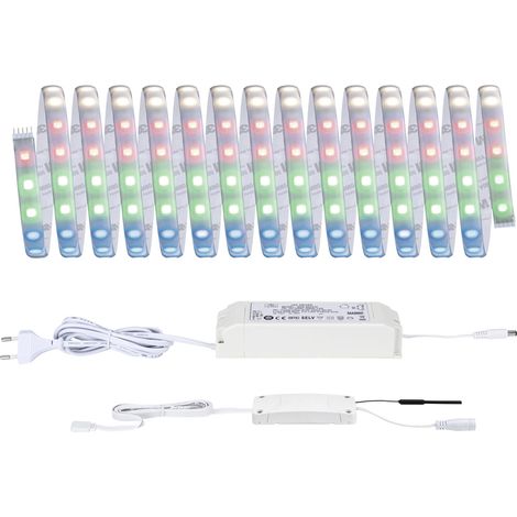 Paulmann 78885 LED-Streifen-Basisset mit Stecker 24 V 5 m RGBW 1 Set (1/5)