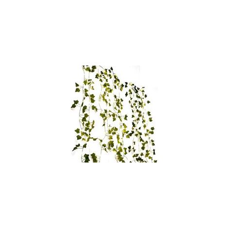 Guirlande lumineuse à feuilles vertes - Modèle à piles 5 m, 50 LED [Lumière chaude] - [Promotion] Guirlande lumineuse à feuilles d'érable vertes en fil de cuivre (1/5)