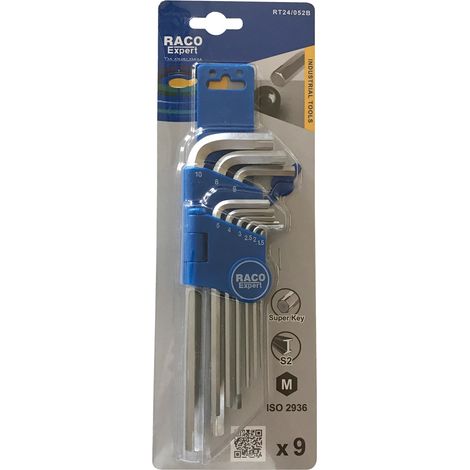 Clés Males Extraction HEXKEY 1.5 a 10mm