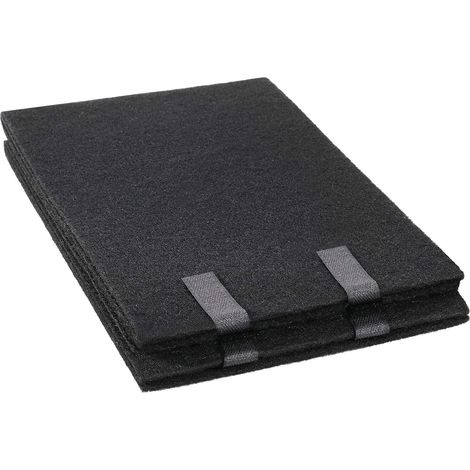 2 Filtres à Charbon Actif Universels Découpable, 121,5 x 20,5 cm (1/5)