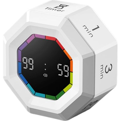 Minuteur à capteur de gravité octogonal AMONIDA avec batterie (1/5)