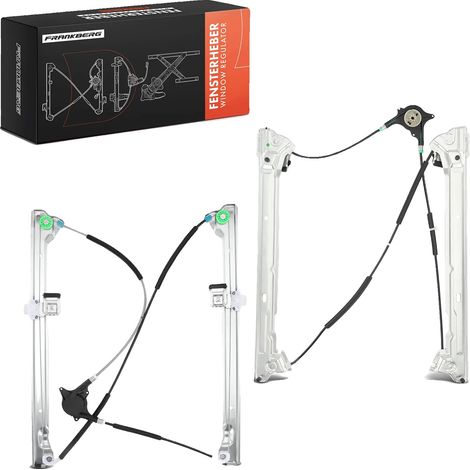 Alzacristalli elettrico, in plastica e metallo resistenti, con design standard per assale anteriore, compatibile con Mercedes-Benz Viano e Vito, funzionamento elettrico, adatto a modelli a 4/5 porte. (1/4)