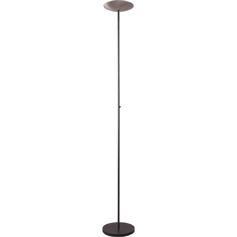 Lampadaire de conception Scala noir avec nickel Ø 25cm - 1192-81-37 (1/3)