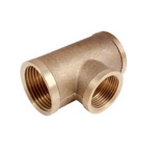 Alkotest Tee réducteur laiton filetage 1"1/2 38 mm (1/2)