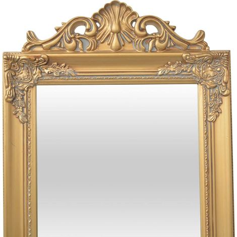 Maison Exclusive - Standspiegel im Barock-Stil 160x40 cm Golden