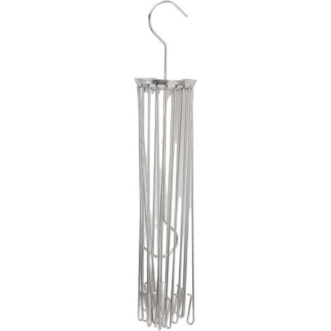 Porte-vêtements pliable en acier inoxydable pour linge de maison, serviettes et sous-vêtements bébé (1/5)