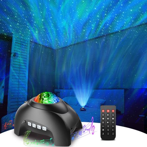 Projecteur de ciel étoilé LED galactique avec télécommande lumière étoilée Haut parleur Bluetooth étoile (1/5)