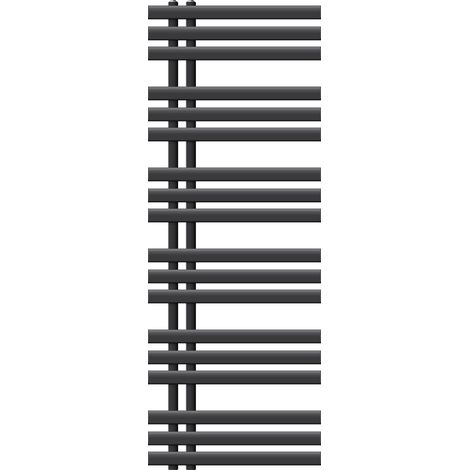ECD Germany Radiatore da Bagno a Pannello Iron EM Design Scaldasalviette - 500 x 1400 mm - Antracite - Radiatore Scaldasalviette Asciugabiancheria 500x1400 mm (1/5)