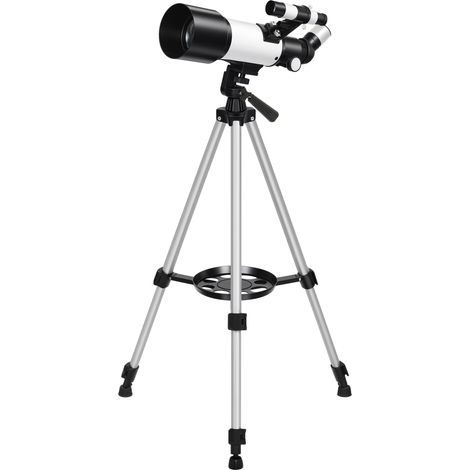Telescopio Astronomico 70mm 2 Lenti Oculari Adaptateur Smartphone 80x80x135 cm